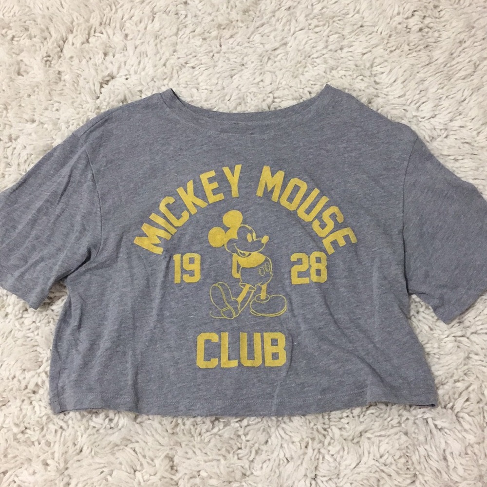 Disney Mickey Mouse Crop Top